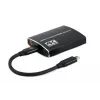 Gembird A-CM-HDMIF2-01 adaptador USB-C a doble HDMI, 4K 60Hz, negro
