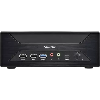 Shuttle PIB-XH81001 XH810XPC barebone delgado, LGA 1851, Intel H810, 2xHDMI, 1x DP, 1x VGA, 2x COM