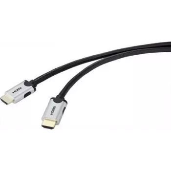 SpeaKa Professional cable de conexión HDMI 2,00 m Twisted Pairs negro [1x conector macho HDMI - 1x conector macho HDMI] (SP-9063172)