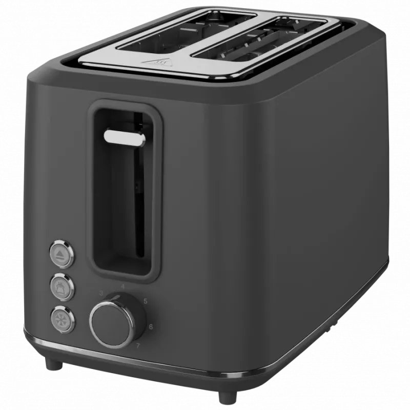 Tostadora eléctrica AENO ATS0001G — 2 ranuras, 220–240 V 50–60 Hz, 920–1080 W, 3 modos, 7 niveles de tostado, gris
