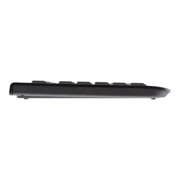 Teclado ratón incluido CHERRY DC 2000 Universal USB AZERTY Belga Negro