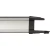 Regleta de enchufes Premium-Protect-Line 14 tomas Duo (negro/plata, 3 metros, protección contra sobretensiones 120.000A, 2x USB)