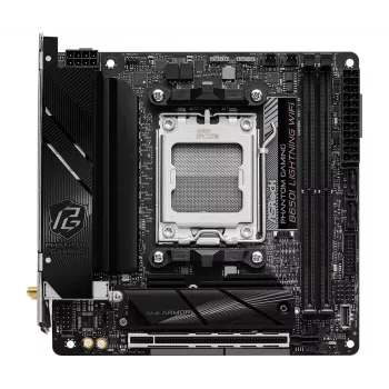Placa base Mini-ITX ASRock B650I Lightning WiFi — AMD B650, socket AM5, DDR5, 2 DIMM (máx. 96 GB), Wi-Fi 6E, 2,5Gb LAN