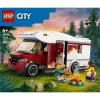 Juguete de construcción LEGO City Autocaravana de aventura 60454, 385 piezas, altura 80 mm, para niños a partir de 6 años