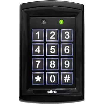 EURA AC-20C7 Candado de combinación negro