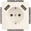 Toma SCHUKO Busch-Jaeger 2x USB 20 EUCB2USB-884 (2CKA002011A6277)