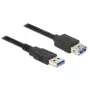 Cable USB DeLOCK 85053 USB 3.2 Gen 1, 0,5 m, negro