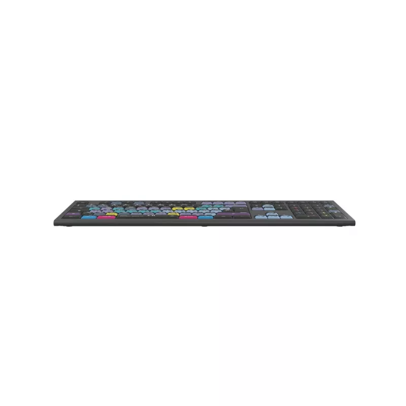 Teclado Logickeyboard ASTRA 2 USB QWERTY inglés negro tamaño completo 104 teclas