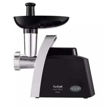 Picadora de carne Tefal NE108831 1400 W negra, acero satinado