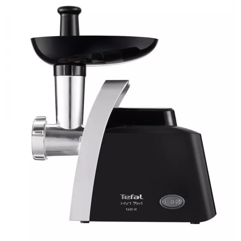 Picadora de carne Tefal NE108831 1400 W negra, acero satinado