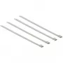 Brida para cables DeLOCK 18630 acero inoxidable 150 mm 20 uds.