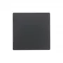 Placa de pared / tapa de interruptor berker 16206086, antracita termoplástico, sin tornillos, 1 ud.