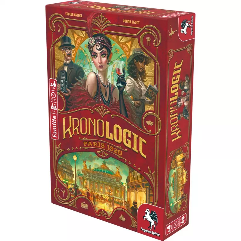Kronologic - París 1920, juego de mesa