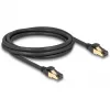 Cable de red DeLOCK RJ45 Cat.6A conector macho a conector macho S/FTP 2 m negro