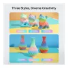 Filamento para impresión 3D Creality PLA 1,75 mm, 1 kg – azul/verde/rosa (Creality 3301010424)