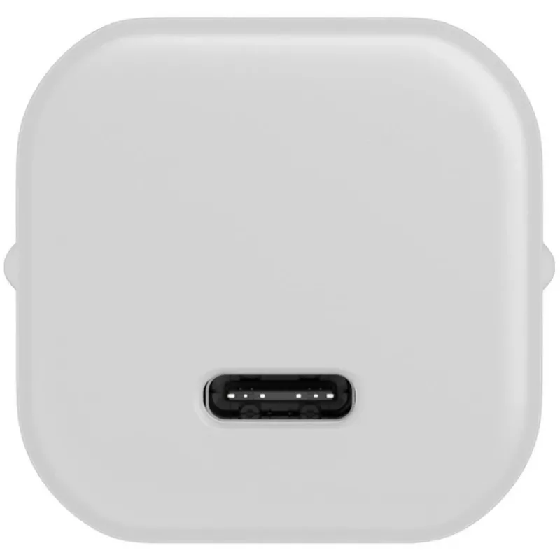 Set de carga Apple Lightning / USB-C PD 30 Watt, cargador Blanco, cable de 1 metro, PD