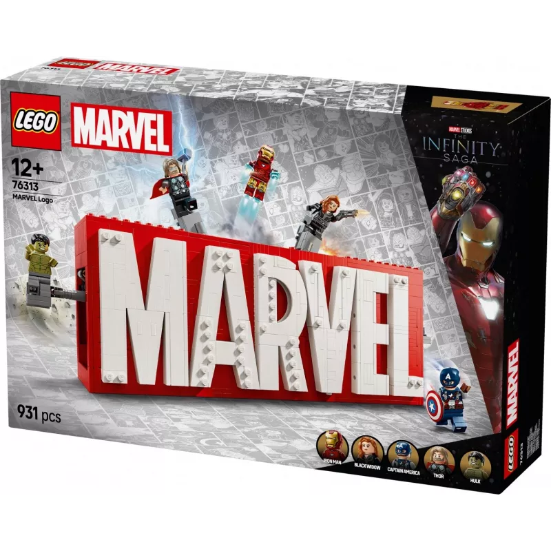 LEGO MARVEL 76313 Logotipo MARVEL