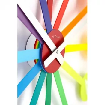 NeXtime Reloj 2995di Colour Guide, Ø 60 cm, pared, multicolor