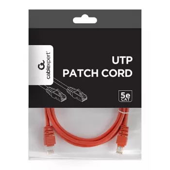 Cable de red CAT5E UTP 1,5m/rojo PP12-1.5M/R Gembird