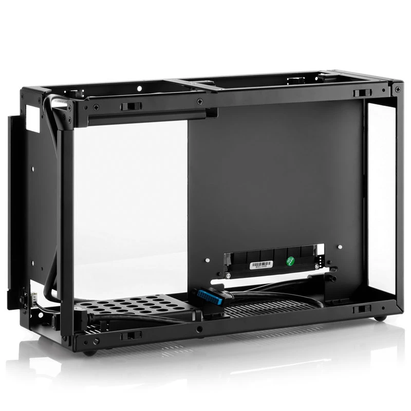 DAN Cases A4-SFX V4.1 - negro + Alpenföhn Negro Ridge - 120 mm