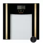 Báscula de baño Salter SA00550BGCFAS báscula de análisis de vidrio negro-dorado