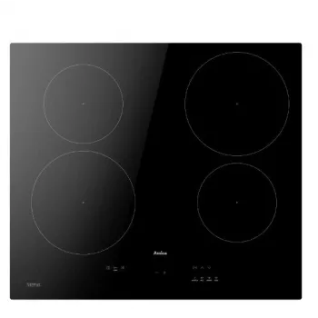 Placa de inducción AMICA PIH6540PHTULN, 4 zonas de cocción, control táctil