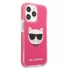 Karl Lagerfeld KLHCP13XTPECPI iPhone 13 Pro Max 6.7 funda rígida fucsia/FUSCHIA Choupette Head