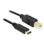 Cable USB DeLOCK 2 m USB2.0-C/USB2.0-B