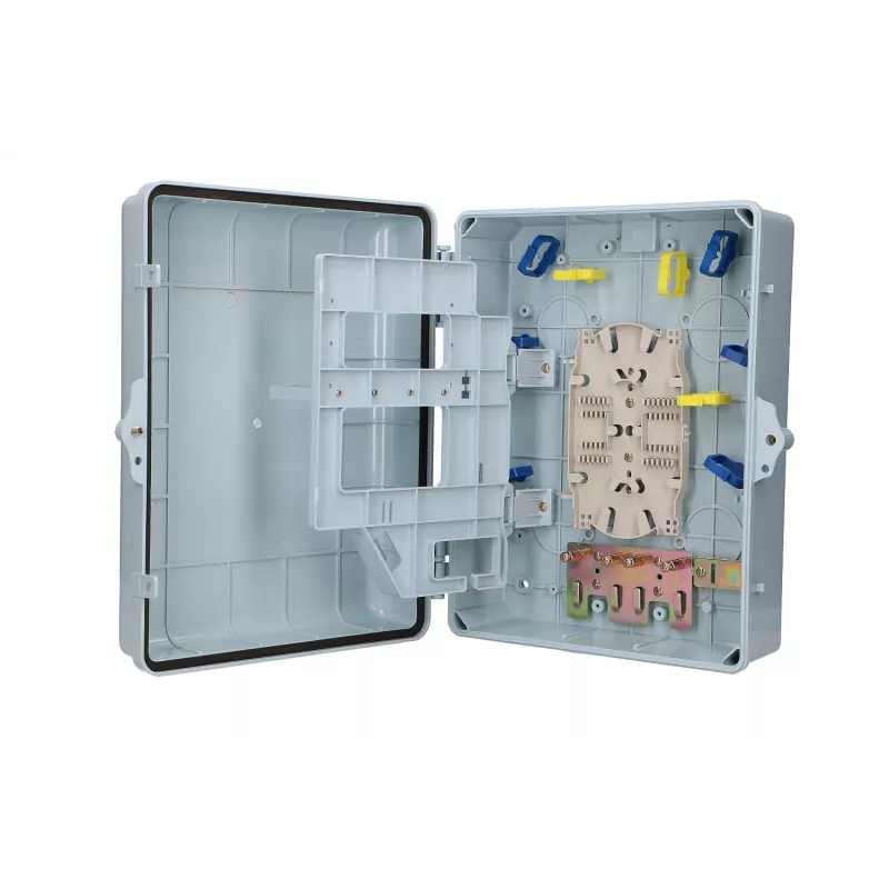 Caja de empalme de fibra óptica Extralink Flora, 24 empalmes