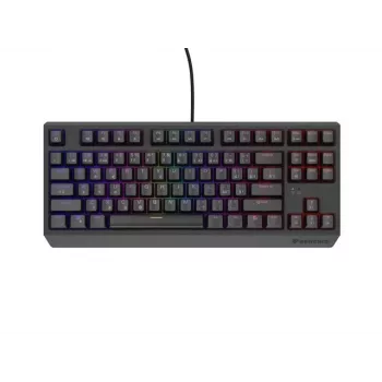 Teclado gaming Genesis THOR 230 TKL RGB con interruptores Outemu Red, con cable USB, tenkeyless