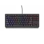 Teclado gaming Genesis THOR 230 TKL RGB con interruptores Outemu Red, con cable USB, tenkeyless