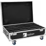 Flightcase de transporte y protección Roadinger para 4x LED IP Atmo Bar 10