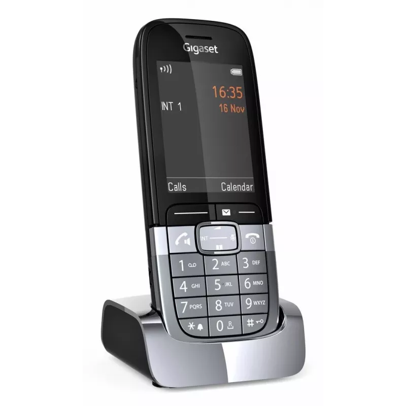 Teléfono DECT Gigaset SL850H Pro con identificación de llamadas titanio