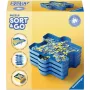 Solución de almacenamiento Ravensburger 12001674 con compartimentos y diseño portátil para clasificar piezas pequeñas