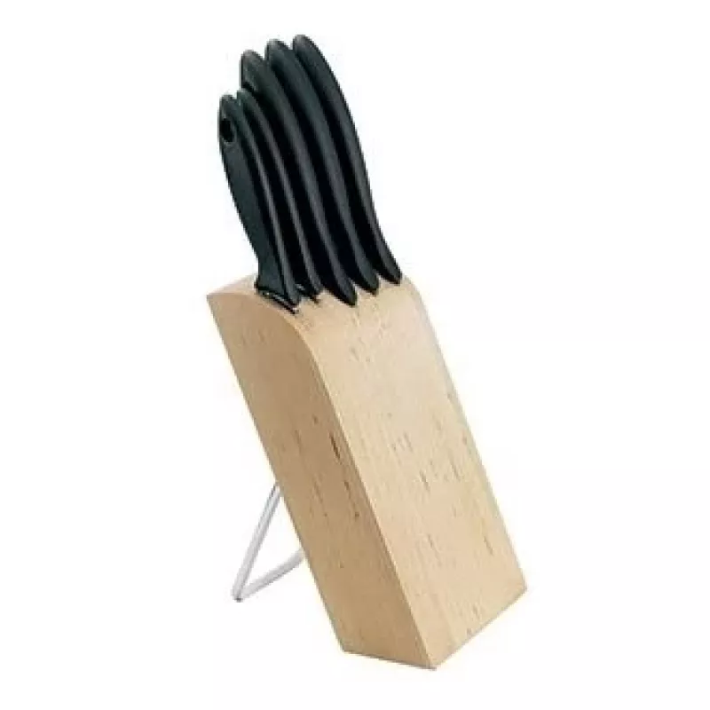 Bloque de cuchillos con ranura Fiskars bloque de cuchillos con 5 cuchillos