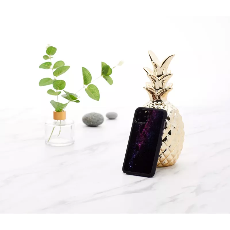 Funda para móvil iKins para iPhone 11 Pro – milky way negra funda protectora