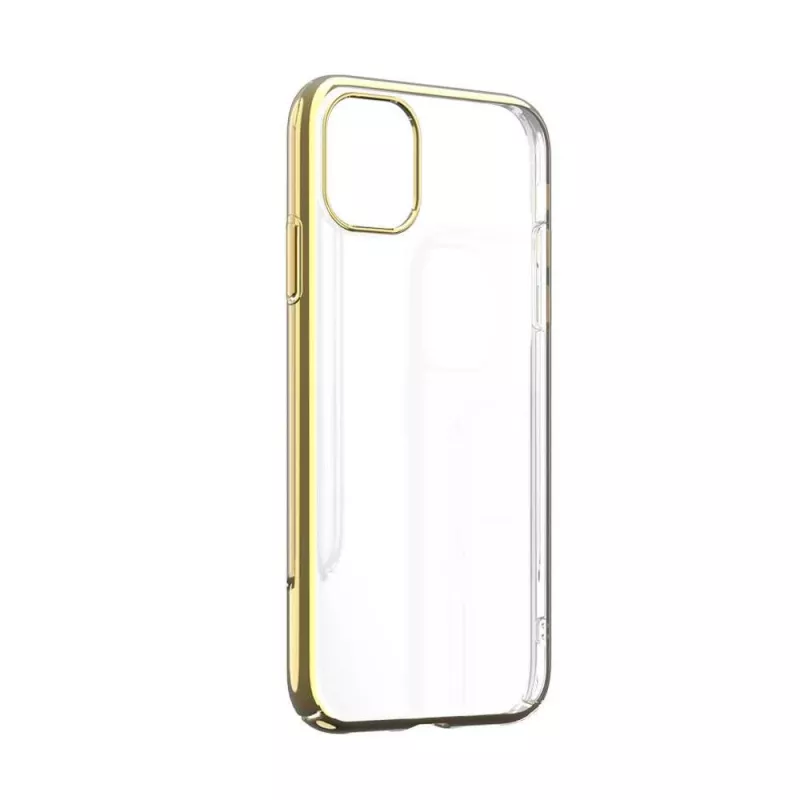 Funda protectora carcasa rígida Devia Glimmer Serie para iPhone 11 Pro — oro, carcasa de PC