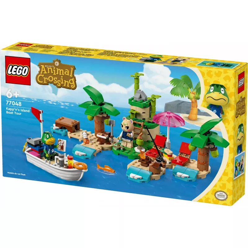 LEGO Set de construcción 77048 Animal Crossing Excursión en barco con la isla del capitán