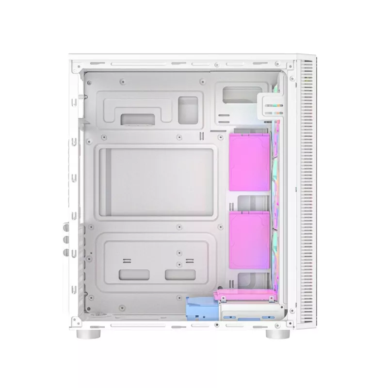 Caja de ordenador gaming Fornax 500, blanca