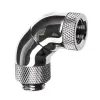 Racor para refrigeración líquida BitsPower BP-90R3D Latón Plata – accesorio para sistema de refrigeración de ordenador