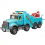 BRUDER grúa de remolque MACK Granite modelo con módulo de luz y sonido 02831, accesorio para vehículos 1:16