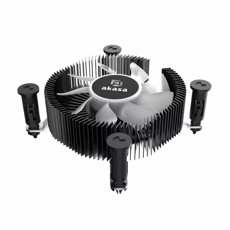 Disipador de aire Akasa AK-CC6615BP01 Negro 600-3000 RPM Doble rodamiento de bolas