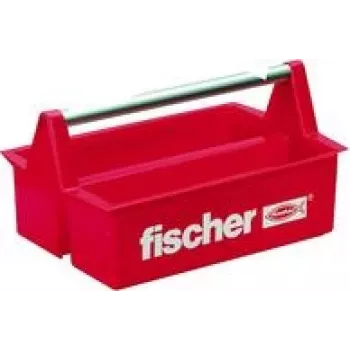 Caja de herramientas FISCHER 060524 — caja de herramientas de plástico compacta y robusta, modelo WZK-060524