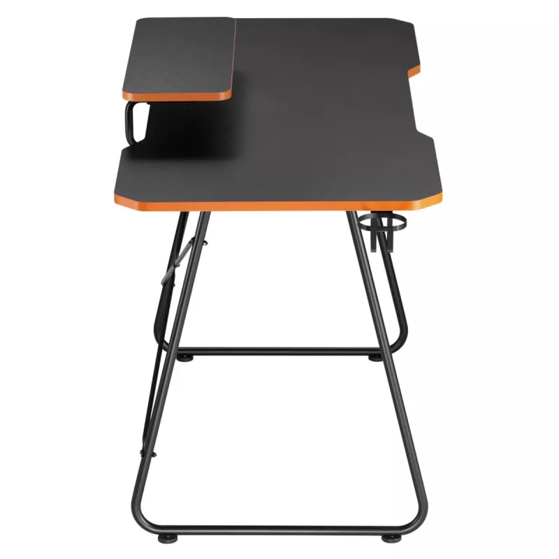 Escritorio gaming Maclean NanoRS con soporte para monitor máx. 50 kg altura 850 mm Negro RS170, mesa gaming, Negro