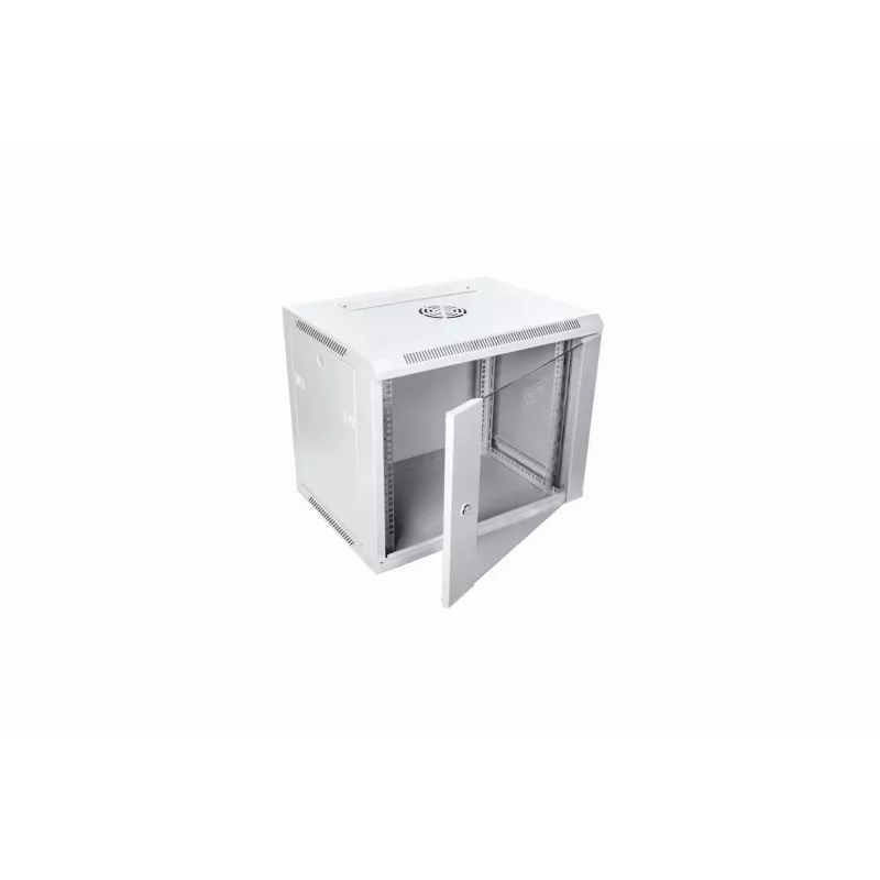 Carcasa rack Digitus DN-W19 09U/450 9U rack de montaje en pared gris claro