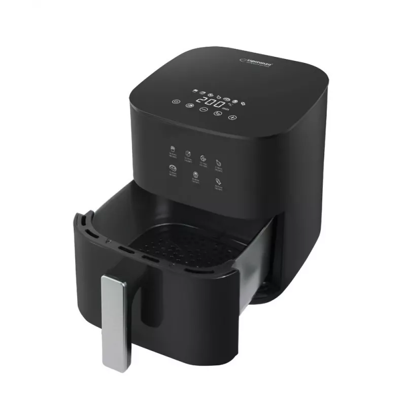 Esperanza EKA002 Patate Fritte freidora sin grasa, 3,5 L, 1350 W, negro
