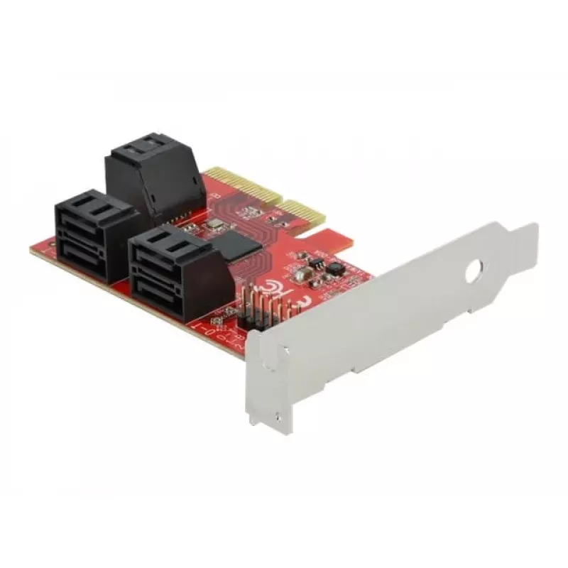 Tarjeta SATA PCI Express x4 DeLOCK 6 puertos formato Low Profile