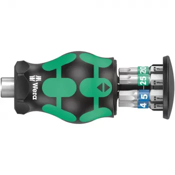 Destornillador multi-bit Wera Kraftform Kompakt Stubby Magazin 3