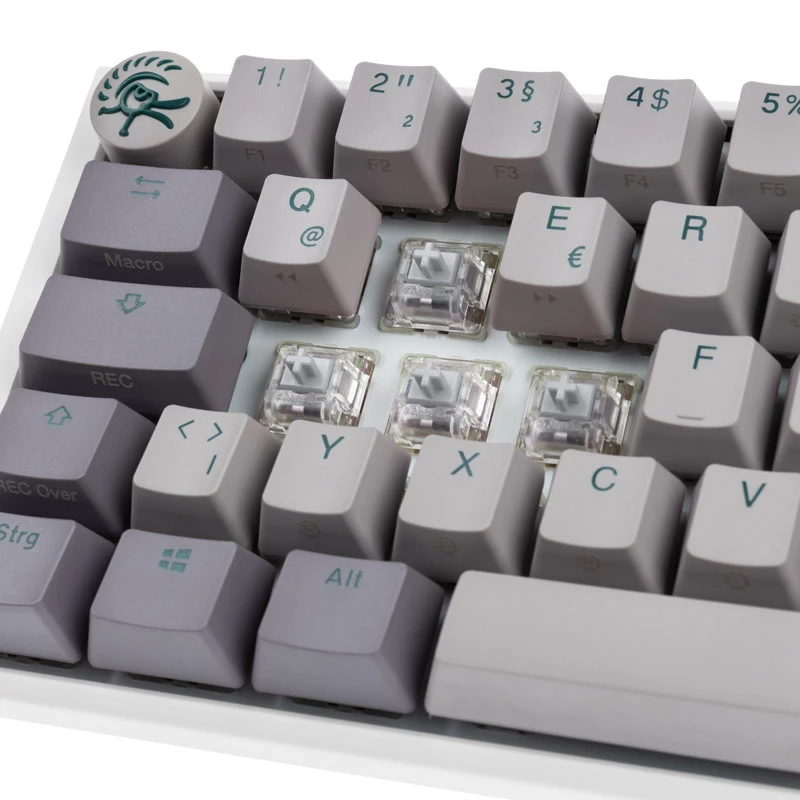 Teclado Ducky One 3 SF gaming USB QWERTZ alemán gris