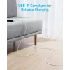 Cable USB-A a USB-C Anker A81H5G21 — 0,9 m, blanco